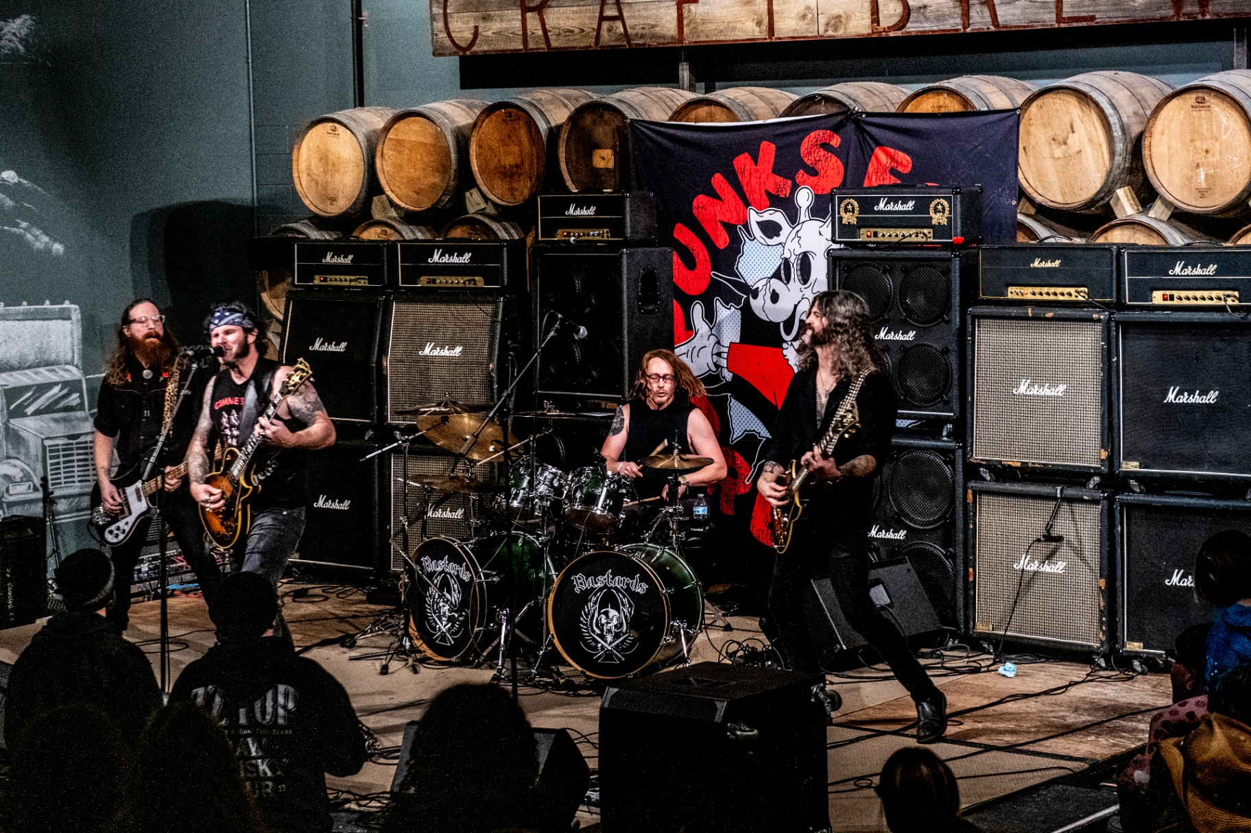 U.S. Bastards live at the Punks for Presents show