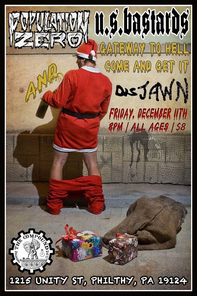 Population Zero / U.S. Bastards at The Compound Philly